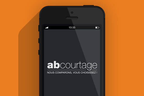 Application smartphone AB Courtage