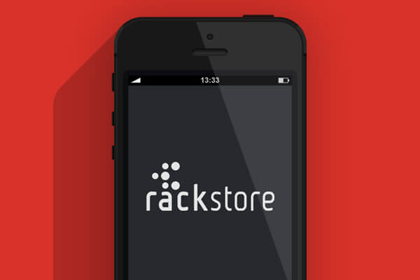 Application smartphone RackStore
