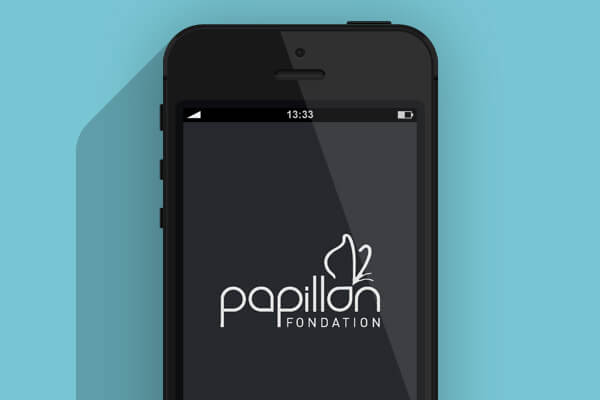 Application smartphone Fondation Papillon