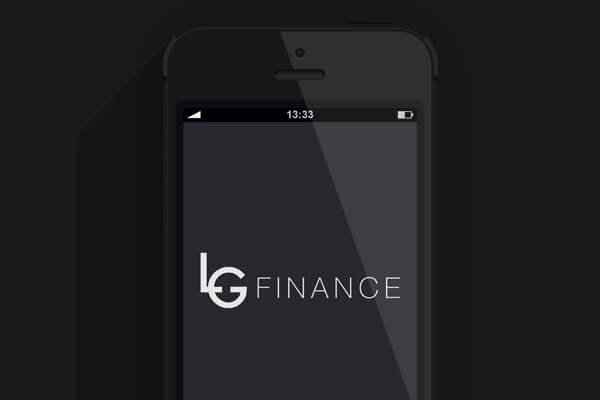 Application smartphone LG Finance