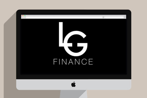 création du site web LG Finance