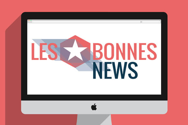 réalisation du site lesbonnesnews.fr