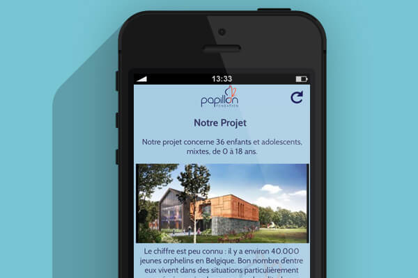 App Fondation Papillon